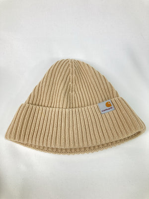 Carhartt/カーハート/ニットキャップ/ビーニー/帽子/アイボリー