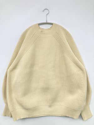 coen/コーエン/ニット/セーター/トップス/ホワイト/LARGE