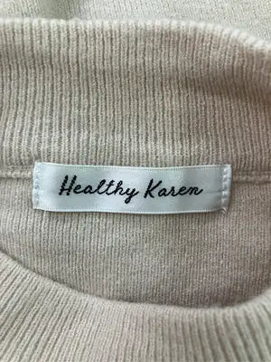 HEALTHY KAREN/ヘルシーカレン/ニット/セーター/トップス/ベージュ/L