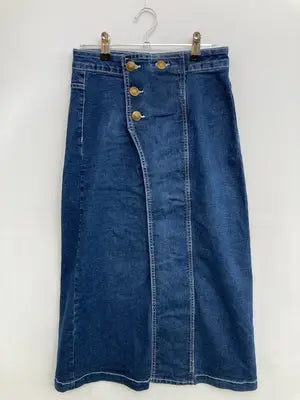 デニムスカート/スカート/ネイビー/S