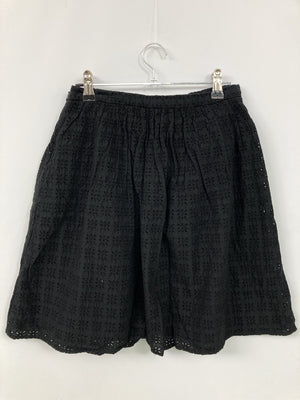 UNIQLO/ユニクロ/ショート/ミニスカート/スカート/ブラック/ウエスト61cm　ヒップ88cm