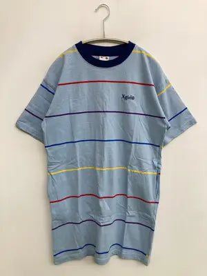 X-GIRL/エックスガール/Tシャツ/カットソー/トップス/スカイブルー/1