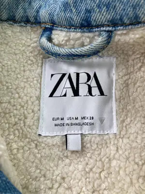 ZARA/ザラ/デニムジャケット/ジャケット/アウター/ブルー/USA M