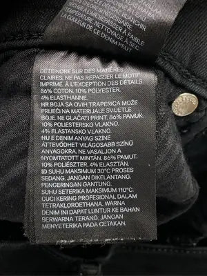 & DENIM/アンドデニム/デニムパンツ/パンツ/ブラック/26