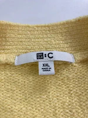 UNIQLO:C/ユニクロシー/カーディガン/ボレロ/トップス/イエロー/XXL