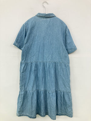GAP/ギャップ/シャツワンピース/ワンピース/ドレス/スカイブルー/M