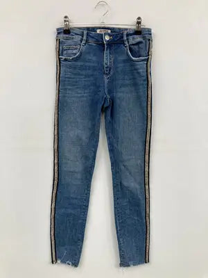 ZARA/ザラ/デニムパンツ/パンツ/ブルー/EUR36/USA04/MEX26