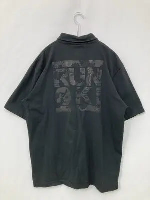RUN KI/シャツ/ブラウス/トップス/ブラック/XL