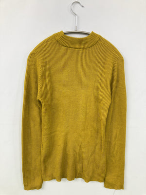 Doublefocus/ダブルフォーカス/ニット/セーター/トップス/イエロー/L