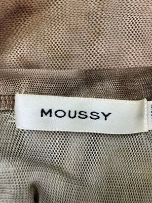 MOUSSY/マウジー/Tシャツ/カットソー/トップス/ブラウン/F