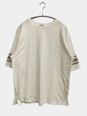 FEEL NO ON/Tシャツ/カットソー/トップス/ホワイト/L