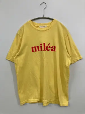 UNE MANSION/ウメマンション/Tシャツ/カットソー/トップス/イエロー/F