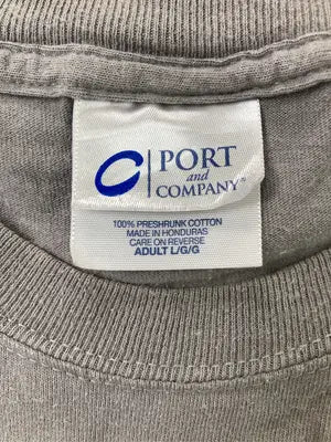 PORT&COMPANY/ポートアンドカンパニー/Tシャツ/カットソー/トップス/グレー/L