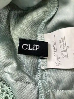 Chip Clip/チップクリップ/ノースリーブ/トップス/ライトグリーン/M