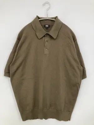 UNIQLO/ユニクロ/ポロシャツ/トップス/ブラウン/L