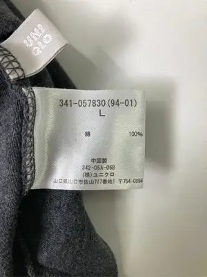 UNIQLO/ユニクロ/Tシャツ/カットソー/トップス/グレー/L