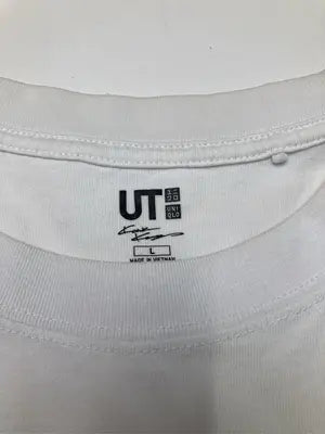 UNIQLO/ユニクロ/Tシャツ/カットソー/トップス/ホワイト/L