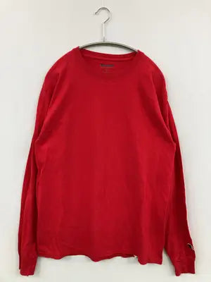 Champion/チャンピオン/Tシャツ/カットソー/トップス/レッド/ASIA L