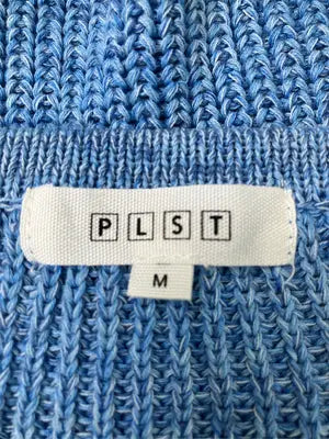 PLST/プラステ/ニット/セーター/トップス/ブルー/M