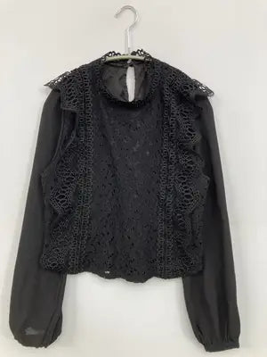 AS KNOW AS PINKY/アズノゥアズピンキー/Tシャツ/カットソー/トップス/ブラック/M
