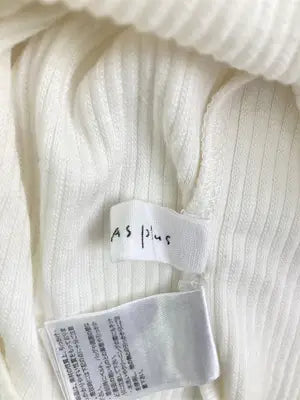 As know as plus/アズノゥアズプラス/ノースリーブ/トップス/ホワイト/F