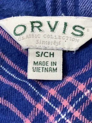 ORVIS/オービス/シャツ/ブラウス/トップス/ブルー/S