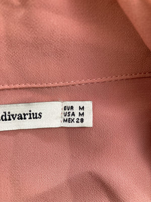 stradivarius/ストラディバリウス/ステンカラーコート/ジャケット/アウター/ピンク/M