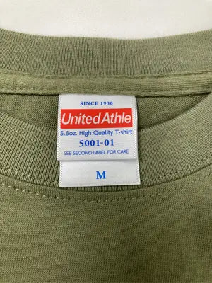 United Athle/ユナイテッドアスレ/Tシャツ/カットソー/トップス/カーキ/M