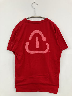 Coca Cola/コカコーラ/Tシャツ/カットソー/トップス/レッド/S