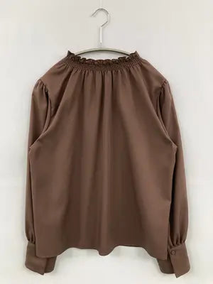 NATURAL BEAUTY BASIC/ナチュラルビューティーベーシック/シャツ/ブラウス/トップス/ブラウン/M