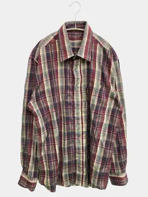 TROY BROS/トロイブロス/シャツ/ブラウス/トップス/レッド/L
