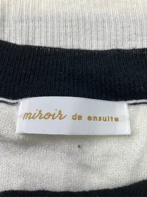 miroir de ensuite/ニット/セーター/トップス/ブラック