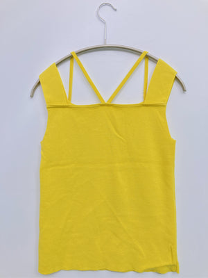 JEANASIS/ジーナシス/タンクトップ/トップス/イエロー/F