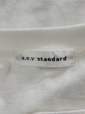 a.v.v standard/アーヴェヴェスタンダード/Tシャツ/カットソー/トップス/ホワイト/S
