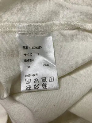 MONO-MART/モノマート/Tシャツ/カットソー/トップス/ホワイト/F