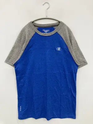 Champion/チャンピオン/Tシャツ/カットソー/トップス/ブルー/L