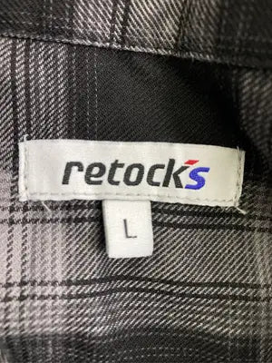 retock's/シャツ/ブラウス/トップス/ブラック/L