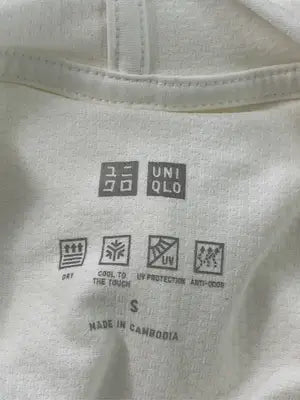 UNIQLO/ユニクロ/パーカー/トップス/ホワイト/S