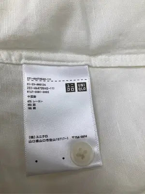 UNIQLO/ユニクロ/シャツ/ブラウス/トップス/アイボリー/XL