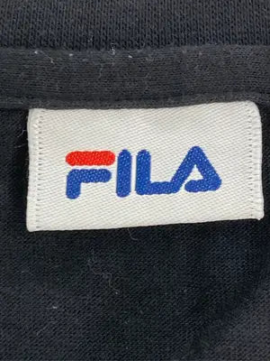 FILA/フィラ/Tシャツ/カットソー/トップス/ブラック/L