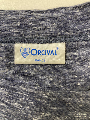 ORCIVAL/オーシバル/Tシャツ/カットソー/トップス/ネイビー/1