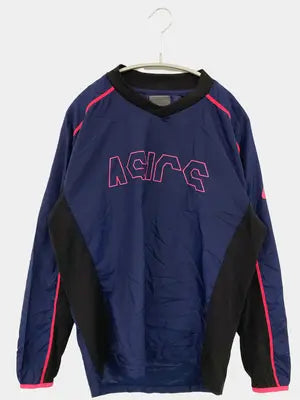 ASICS/アシックス/ジャージ/トラックジャケット/トップス/ネイビー/M