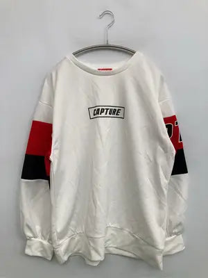 CAPTURE/キャプチャー/スウェット/トップス/ホワイト/L