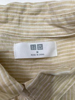 UNIQLO/ユニクロ/シャツ/ブラウス/トップス/ベージュ/M