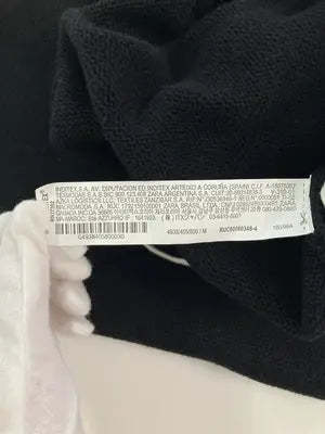 ZARA/ザラ/ベスト/トップス/ブラック/USA M