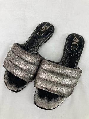 ZARA/ザラ/サンダル/シューズ/シルバー/37