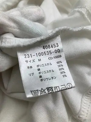 Tシャツ/カットソー/トップス/ホワイト/M