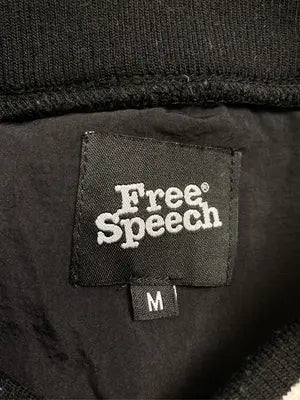 Free speech/フリースピーチ/ナイロンジャケット/ジャケット/アウター/ブラック/M