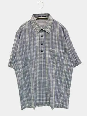 GIANNI VALENTINO/ジャンニバレンチノ/ポロシャツ/トップス/グレー/M
