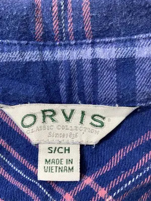 ORVIS/オービス/シャツ/ブラウス/トップス/ブルー/S